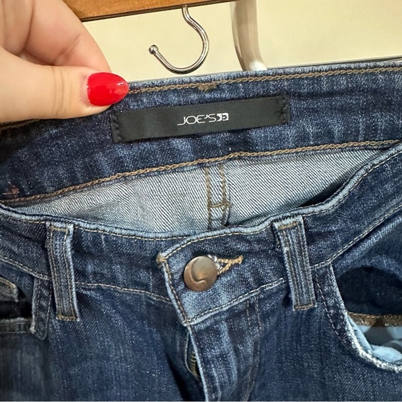 Joe's Jeans Beth Bootcut | Distressed Darkwash Bootcut Jeans Size 26 - Picture 6 of 10